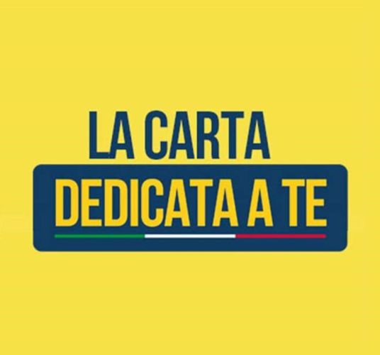  Carta Dedicata a te 2025 