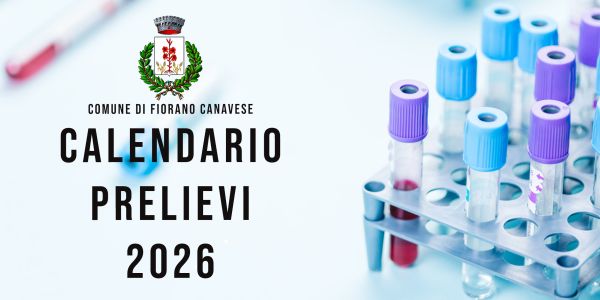  CALENDARIO PRELIEVI AMBULATORIO 2026 